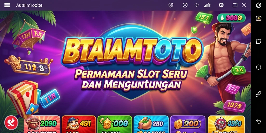 Tampilan gameplay menarik dari permainan Slot BATAMTOTO.