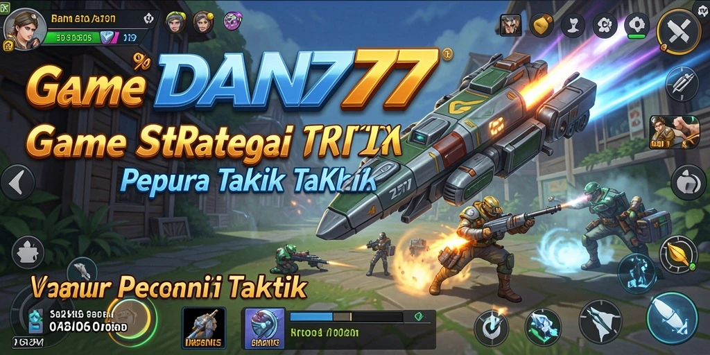 Tangkapan layar menunjukkan momen mendebarkan dalam pertempuran strategi.