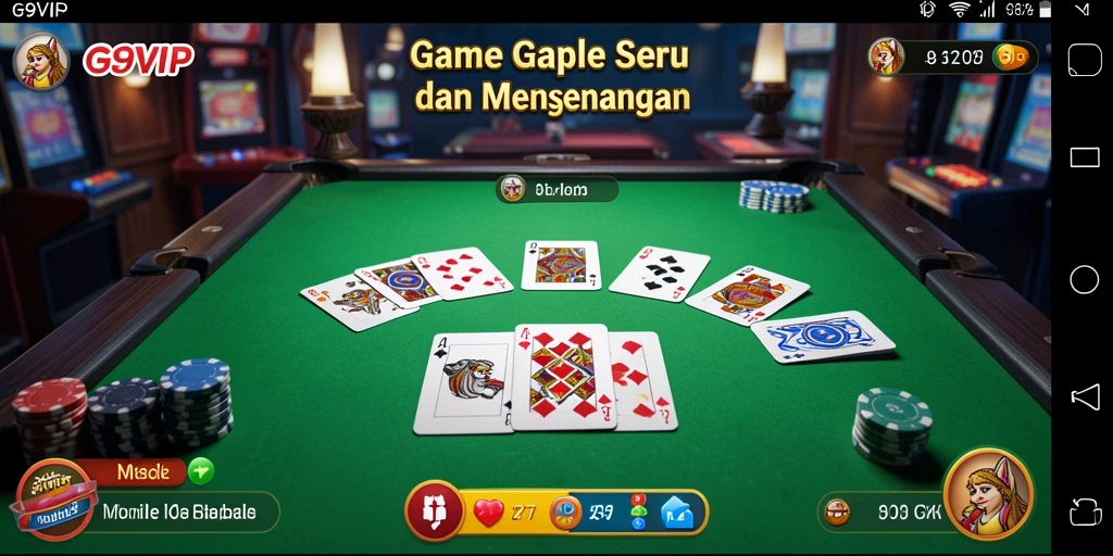 Tampilan gameplay G9VIP yang seru dan interaktif.