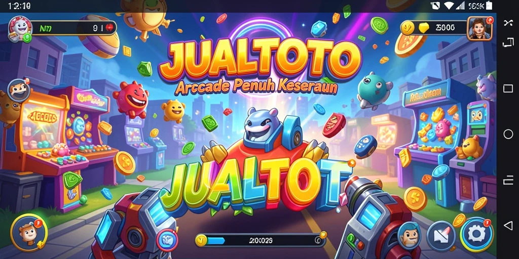 Tampilan gameplay seru di JUALTOTO, siap menantang keterampilanmu.