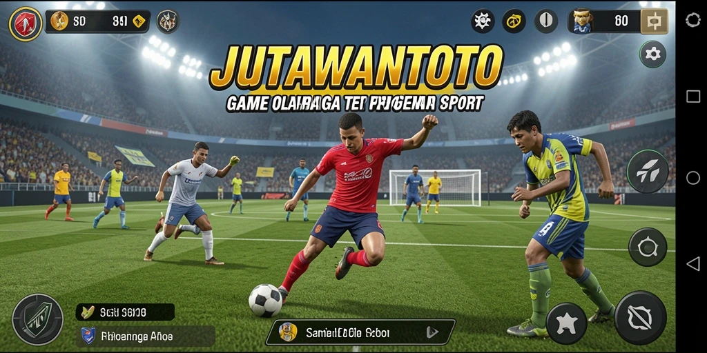Screenshot utama menunjukkan gameplay menarik dari JUTAWANTOTO.