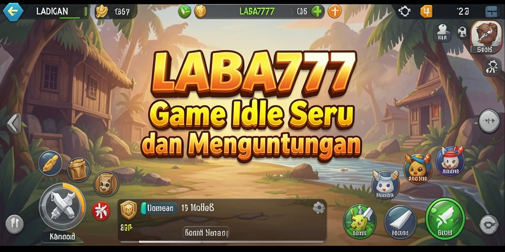Screenshot menunjukkan gameplay Idle LABA777 yang menarik dan menguntungkan.