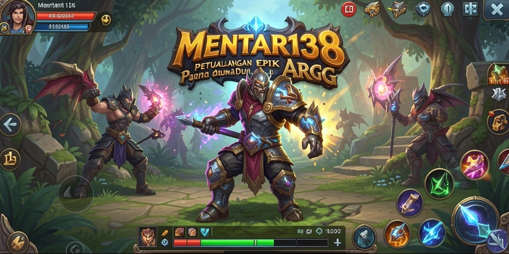 Tangkapan layar utama dari gameplay ARPG yang mendebarkan di MENTARI138.