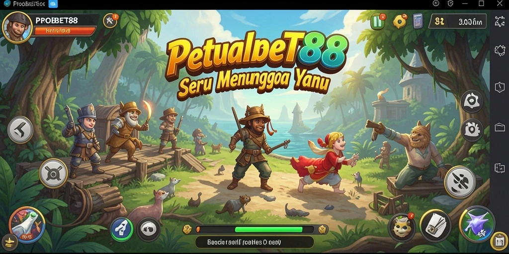 Tampilan gameplay PROBET88 yang menegangkan dan penuh aksi.