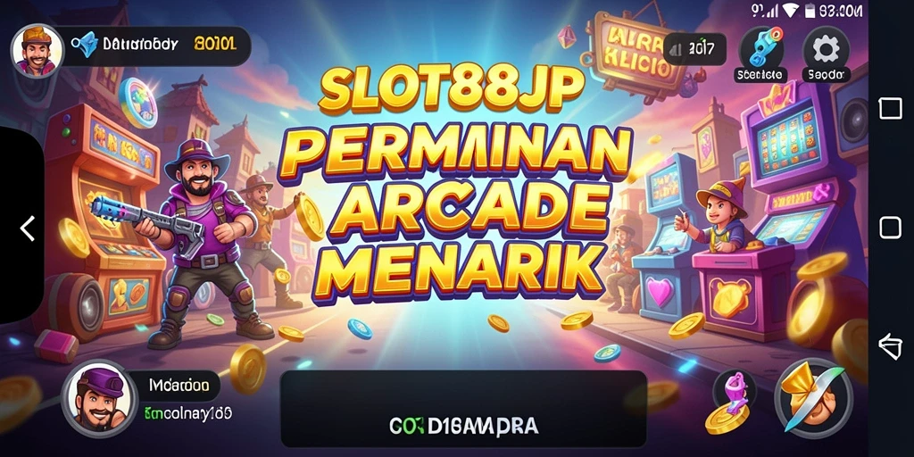 Screenshot menampilkan gameplay seru dari SLOT88JP yang penuh warna.