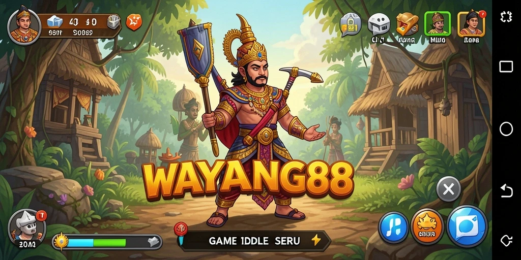 Tampilan screenshot yang menunjukkan gameplay <strong>WAYANG88</strong> yang menarik dan interaktif.